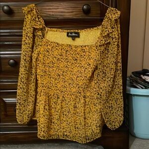Sam Edelman Yellow Women's Top